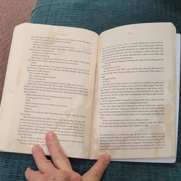 "OPEN" an autobiography Andre Agassi - Picture 4 of 6